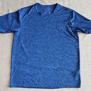 Patagonia Men's Blue Heather Short Sleeve Tee